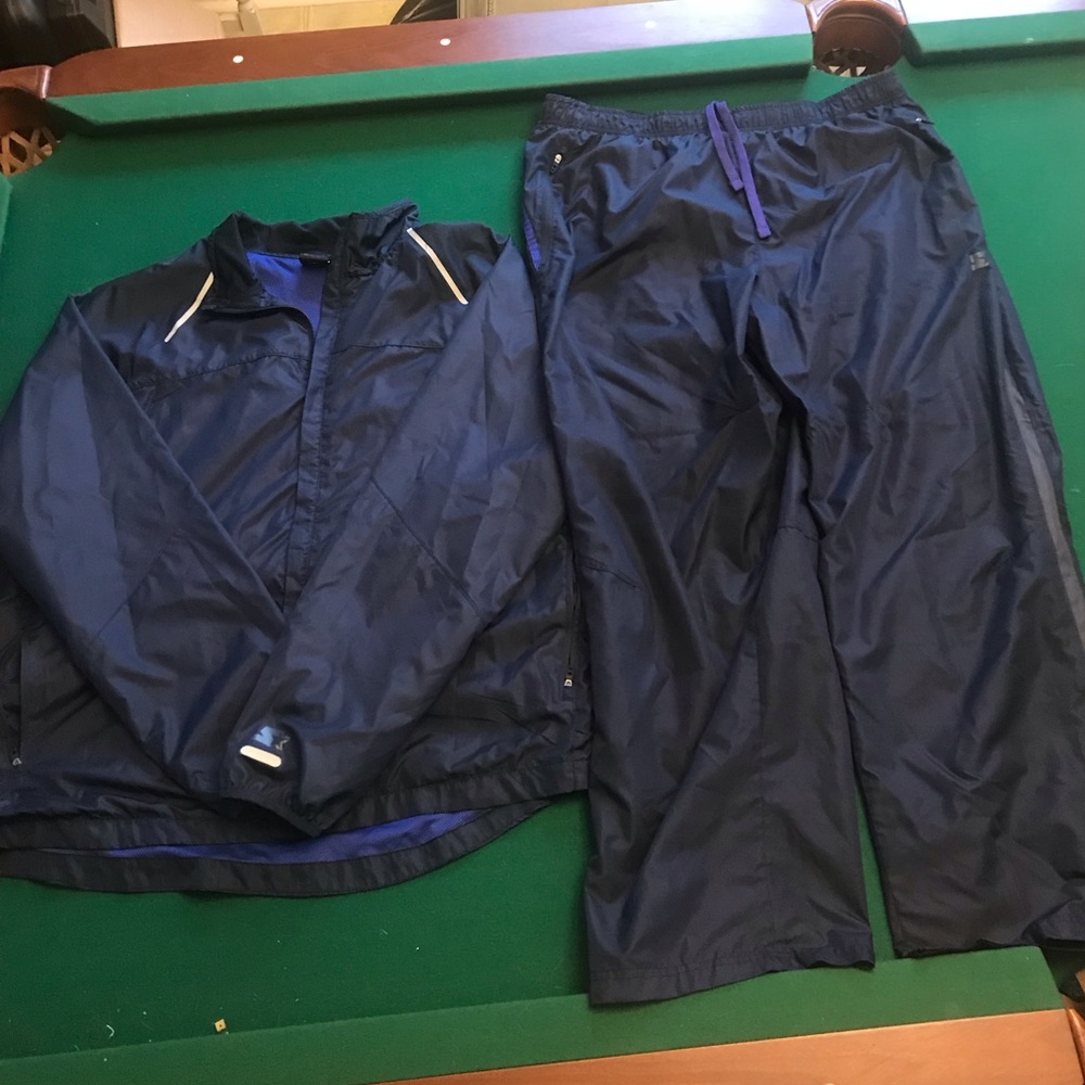 Starter Windbreaker Track Suit XL Navy